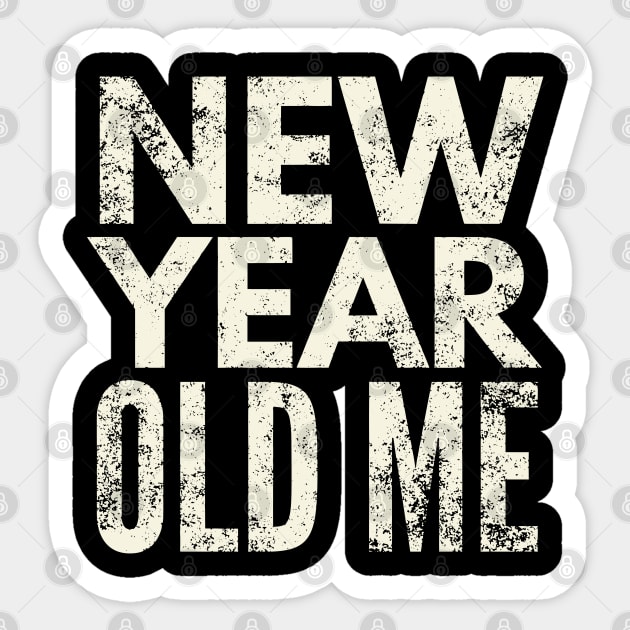 New Year old me Sticker by throwback